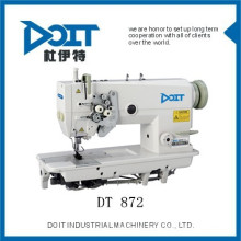 Máquina industrial de matéria têxtil da máquina de costura de Lockstitch da agulha do gêmeo DT872